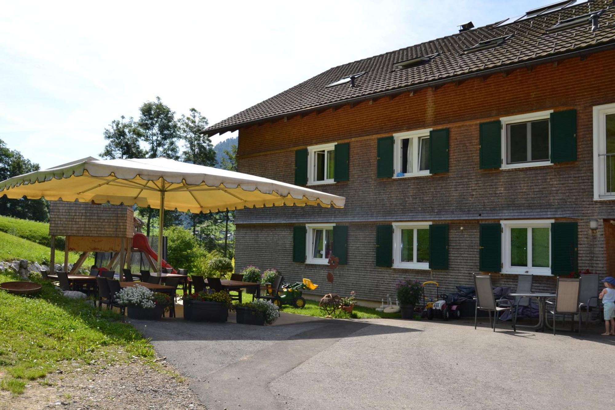 Ferienhof Duerlinde Hittisau Buitenkant foto